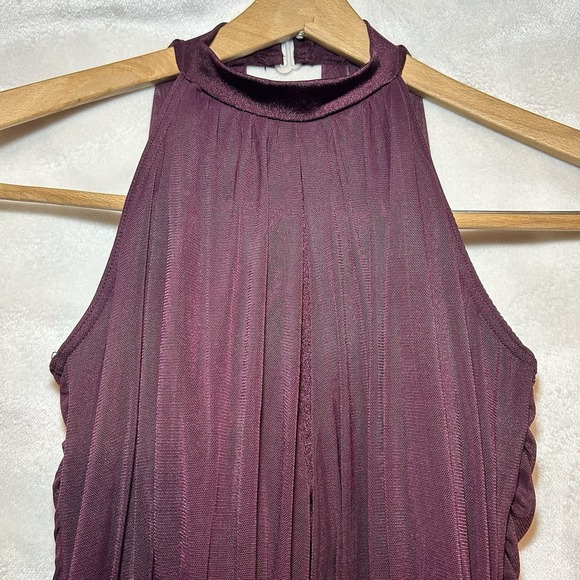 Weissman Balera Dance Costume 13083 Halter Neck‎ Ballet Dress Purple MA - Picture 4 of 9